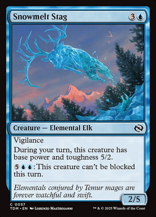 TDM-0057 | Snowmelt Stag | EN  | - | Foil