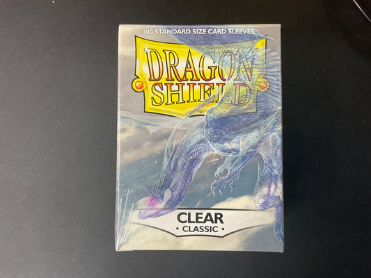 100 - Standard Deck Protector Sleeves | Clear Classic