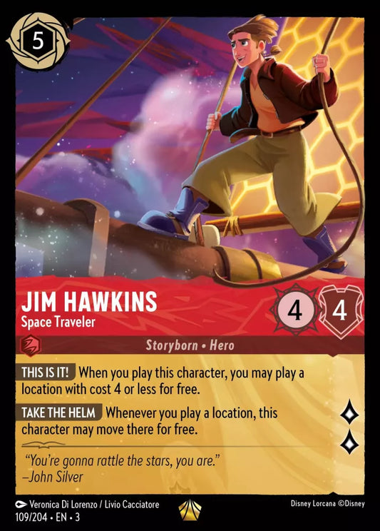 Set 3-109 | Jim Hawkins - Space Traveler | Legendary