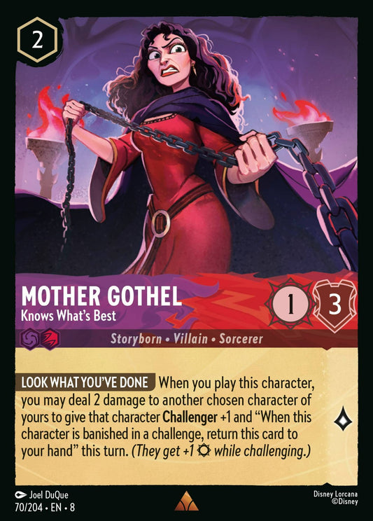 Set 8-070 | Mother Gothel - Knows What's Best | Rare