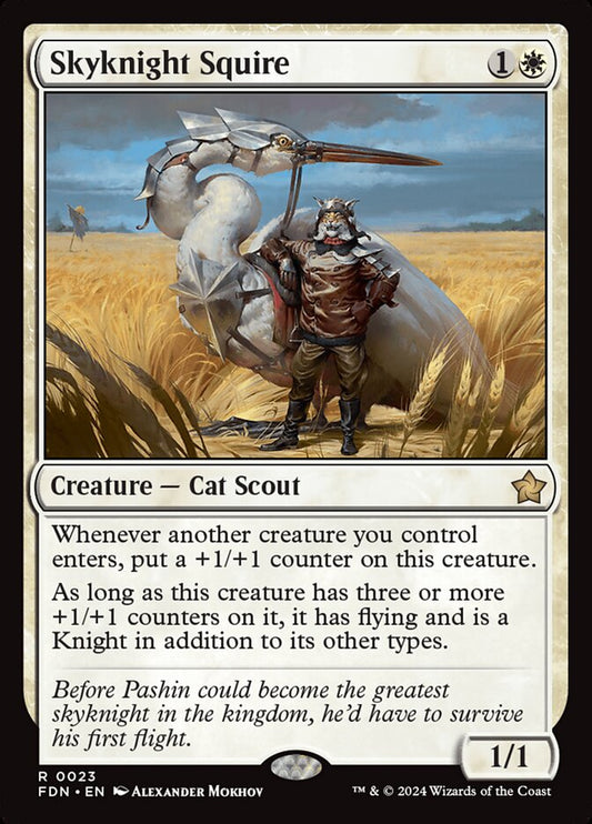 FDN-0023 | Skyknight Squire | EN  | - | Non-Foil