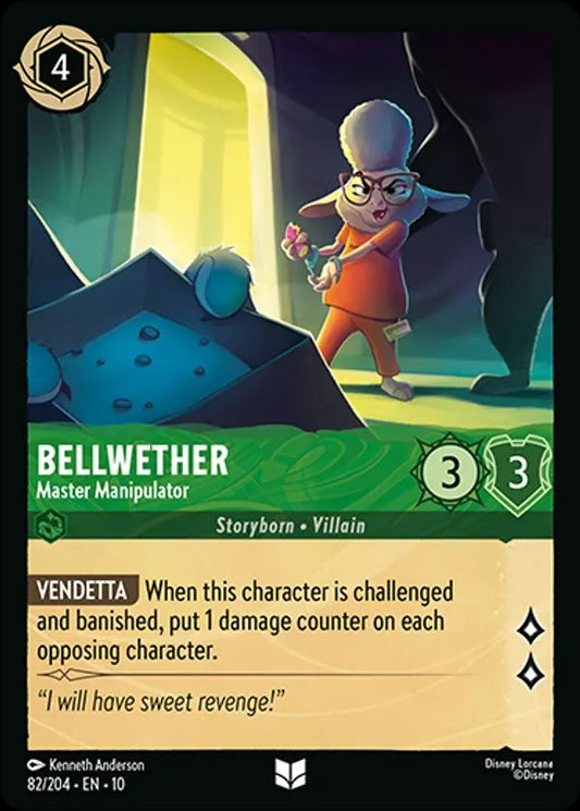 Set 10-082 | Bellwether - Master Manipulator | Uncommon