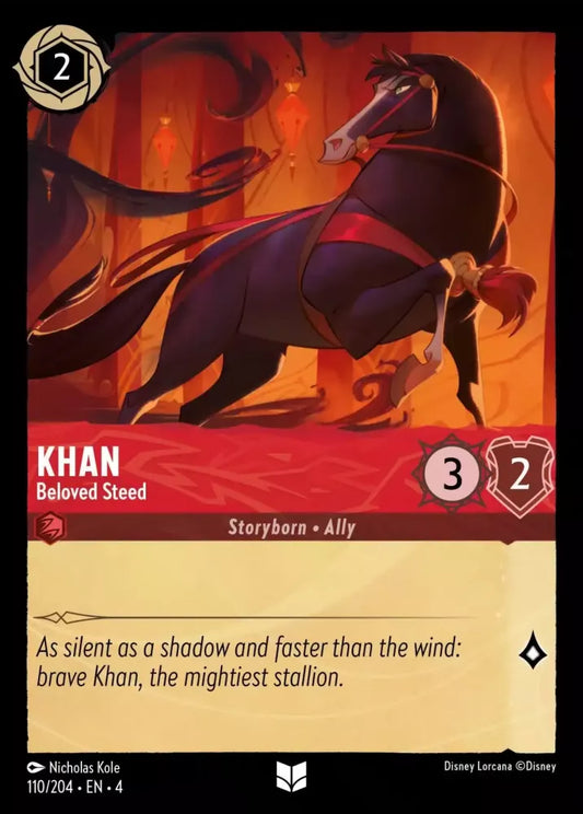 Set 4-110 | Khan - Beloved Steed | Uncommon