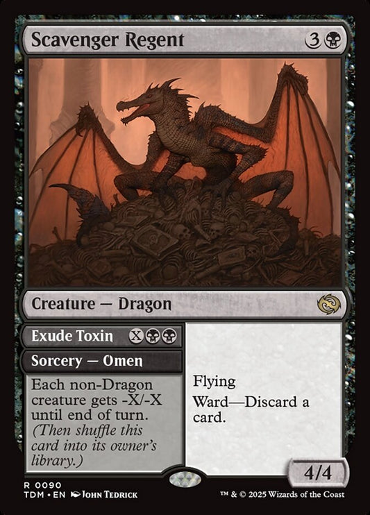 TDM-0090 | Scavenger Regent // Exude Toxin | EN  | - | Non-Foil