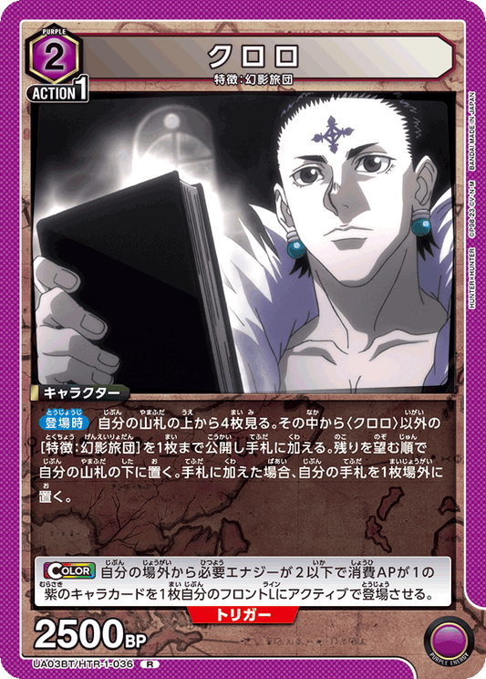 UA03BT/HTR-1-036  | クロロ | R