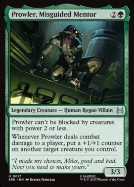 SPE-0017 | Prowler, Misguided Mentor | EN  | U | Foil