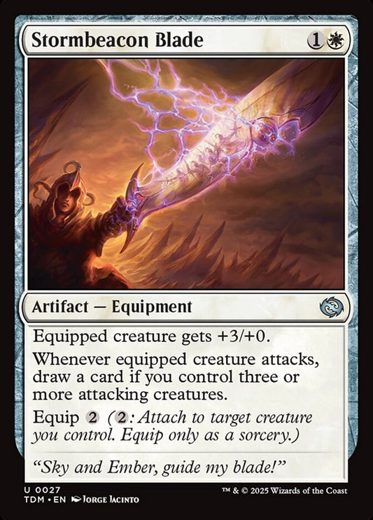 TDM-0027 | Stormbeacon Blade | EN  | - | Foil