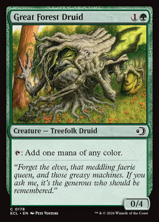 ECL-0178 | Great Forest Druid | EN  | - | Foil