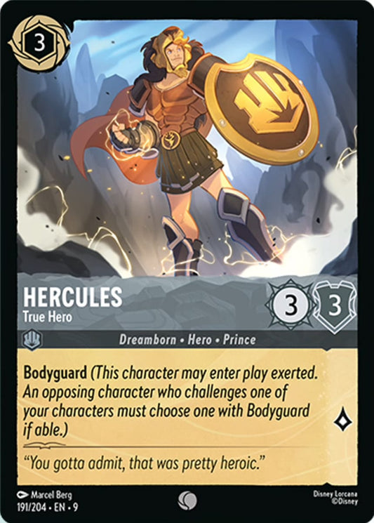 Set 9-191 | Hercules - True Hero | Common