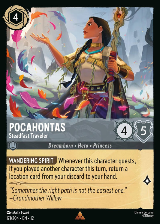 Set12-171 | Pocahontas – Steadfast Traveler | Rare | Non-Foil