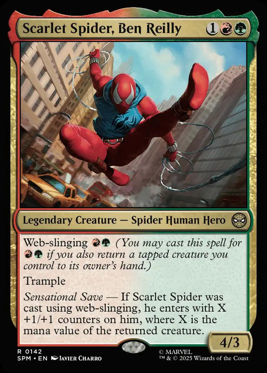 SPM-0142 | Scarlet Spider, Ben Reilly | EN  | R | Foil