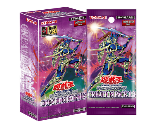 CG2122-AE YGO OCG DM CREATION PACK 12 | BOOSTER | 原盒
