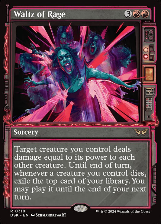 DSK-0318 | Waltz of Rage | EN  | - | Non-Foil