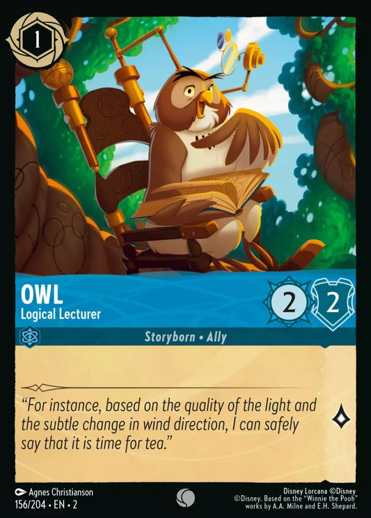 Set 2-156 | Owl - Logical Lecturer | Common