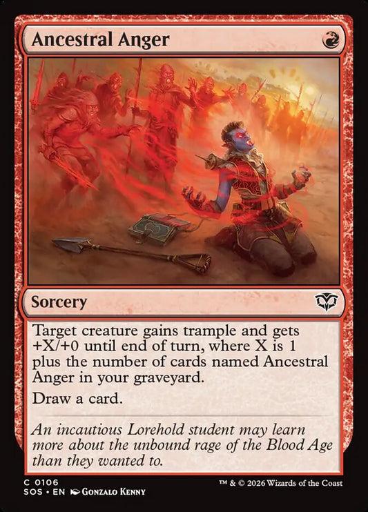 SOS-106 Ancestral Anger -EN- C (Foil)