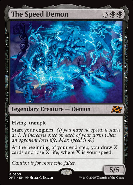 DFT-0105 | The Speed Demon | EN  | - | Foil