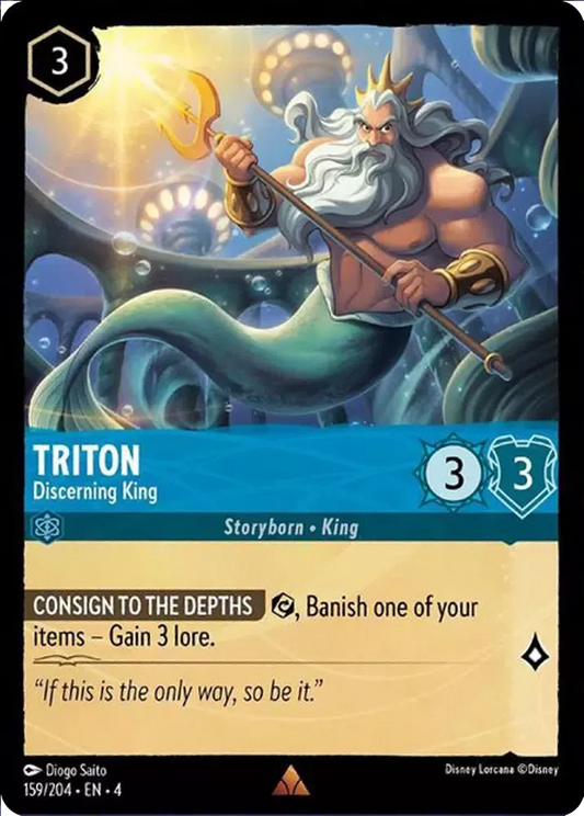 Set 4-159 | Triton - Discerning King | Rare