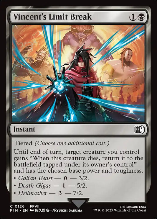 FIN-0126 | Vincent's Limit Break | EN  | - | Foil