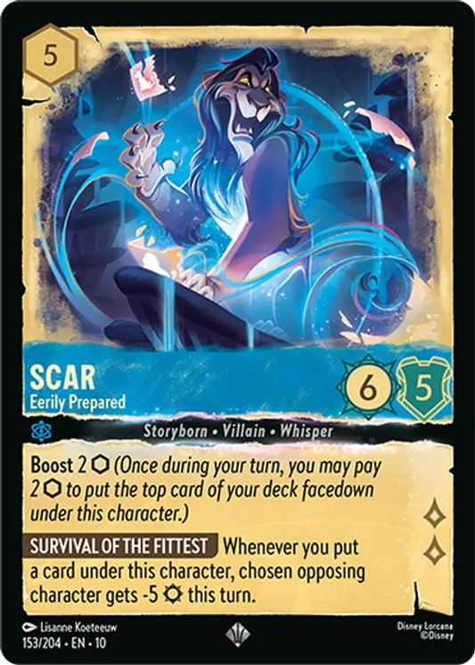 Set 10-153 | Scar - Eerily Prepared | Super Rare