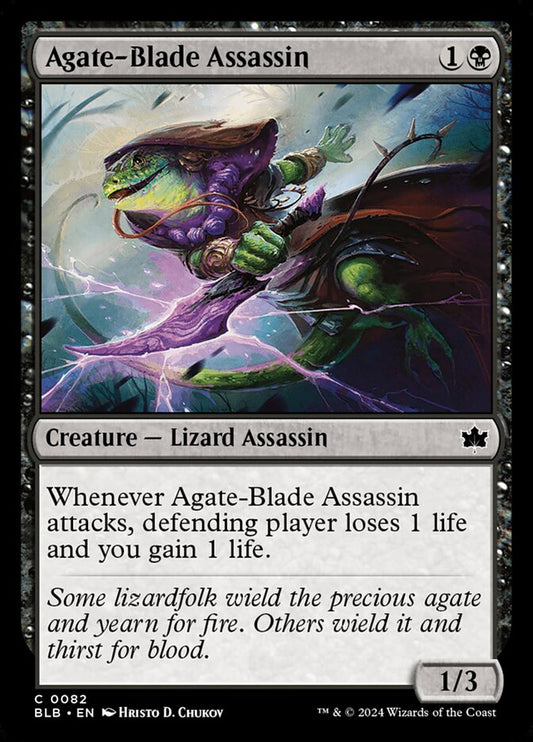 BLB-0082 | Agate-Blade Assassin | EN  | - | Foil