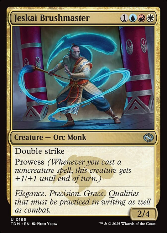TDM-0195 | Jeskai Brushmaster | EN  | - | Non-Foil