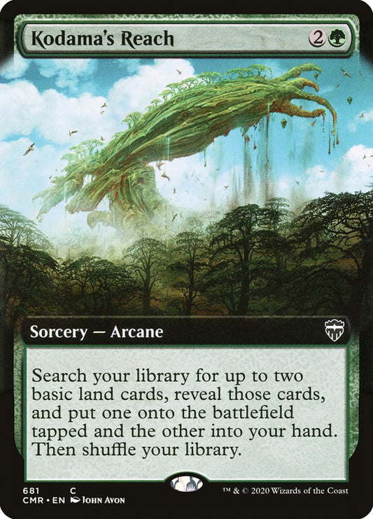 EN | Kodama's Reach| Foil| CMR-681
