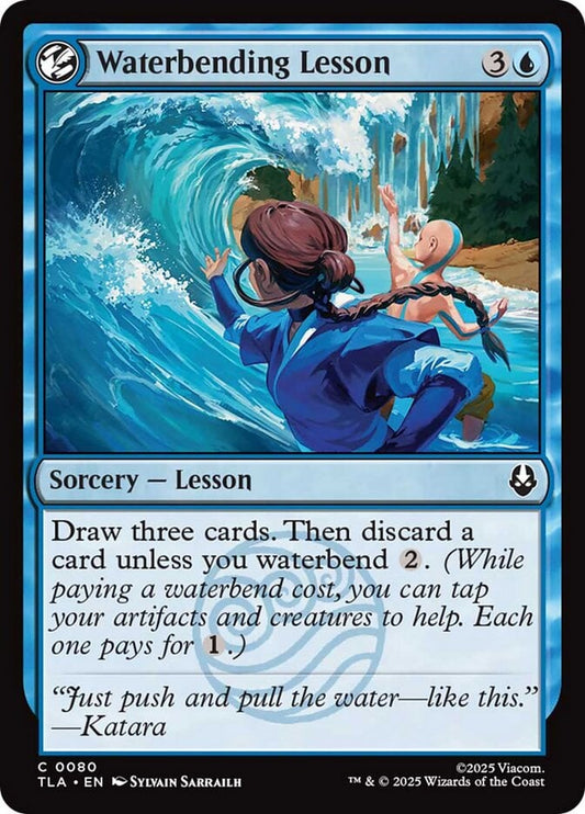 TLA-0080 | Waterbending Lesson | EN  | - | Foil