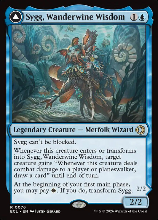 ECL-0076 | Sygg, Wanderwine Wisdom // Sygg, Wanderbrine Shield | EN  | - | Non-Foil