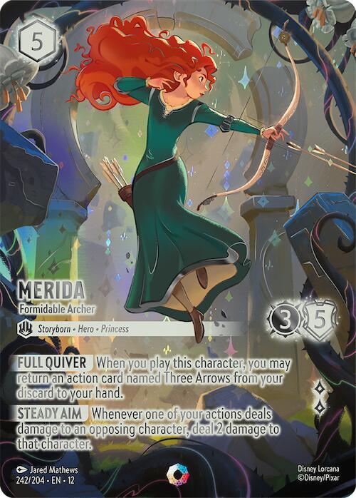 Set12-242 | Merida – Formidable Archer | Legendary | Foil