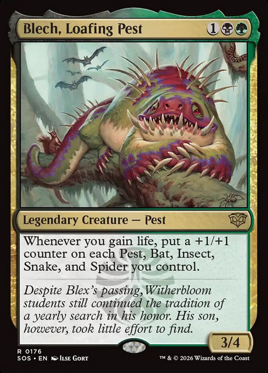 SOS-176 Blech, Loafing Pest -EN- R (Foil)