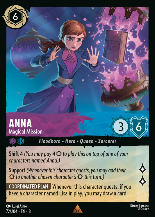 Set 8-072 | Anna - Magical Mission | Rare
