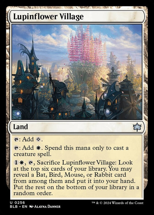 BLB-0256 | Lupinflower Village | EN  | - | Foil