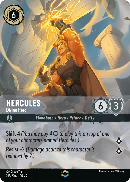 Set 2-215 | Hercules - Divine Hero | Enchanted
