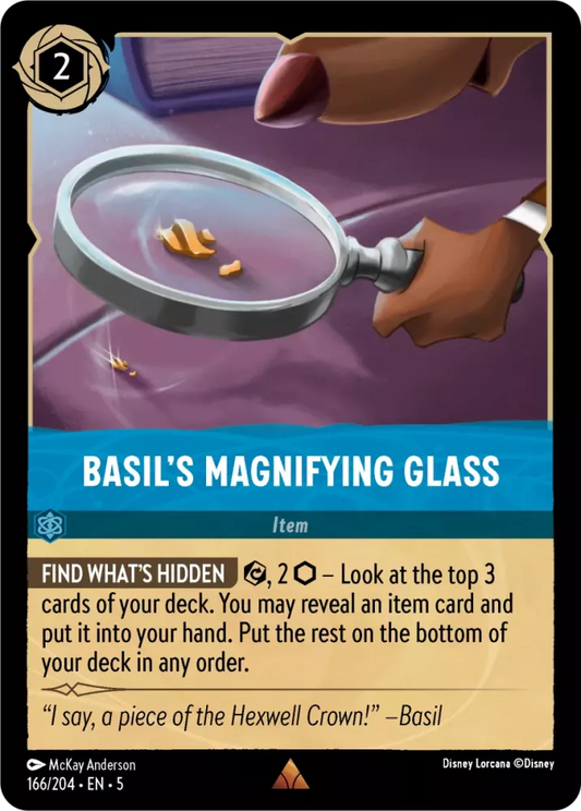 Set 5-166 | Basil's Magnifying Glass | Rare
