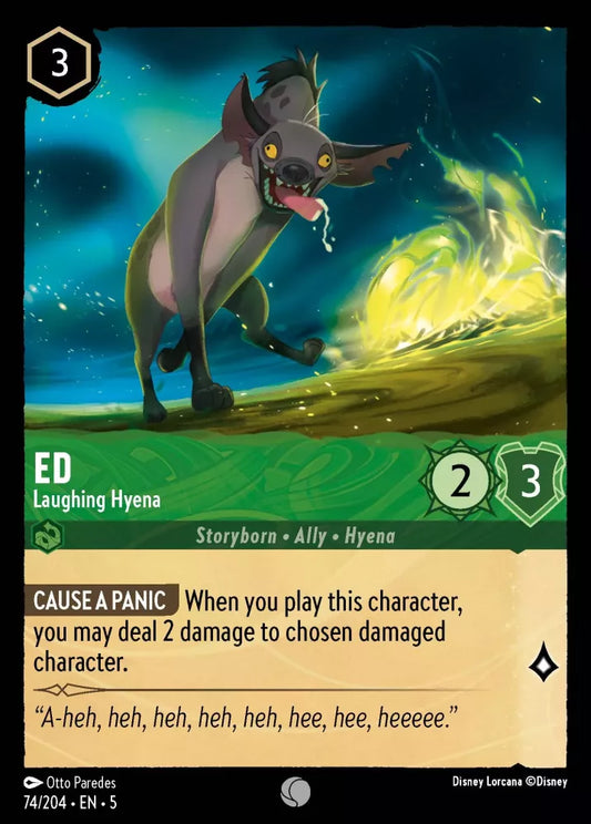 Set 5-074 | Ed - Laughing Hyena | Common