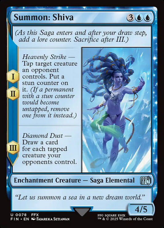 FIN-0078 | Summon: Shiva | EN  | - | Non-Foil