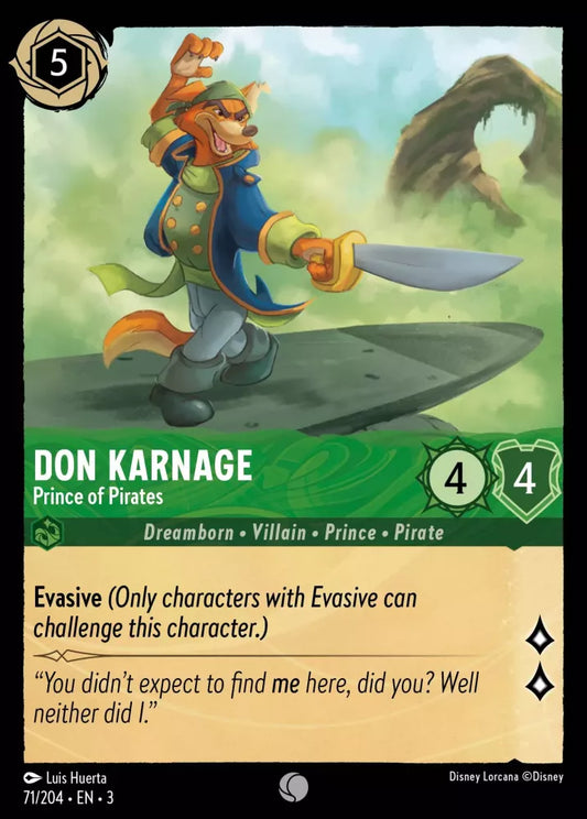 Set 3-071 | Don Karnage - Prince of Pirates | Common