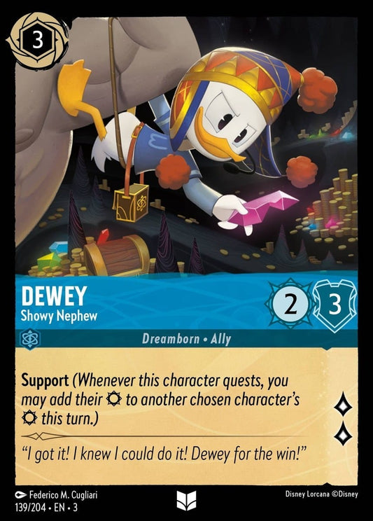 Set 9-139 | Dewey - Showy Nephew | Uncommon
