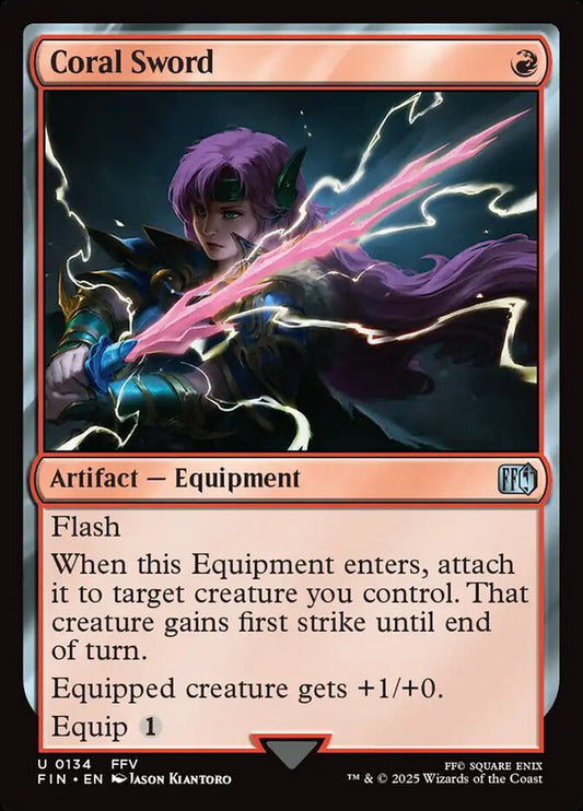 FIN-134 Coral Sword | Uncommon (EN)