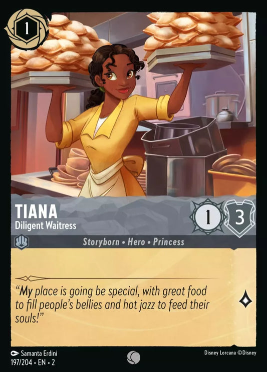 Set 2-197 | Tiana - Diligent Waitress | Common