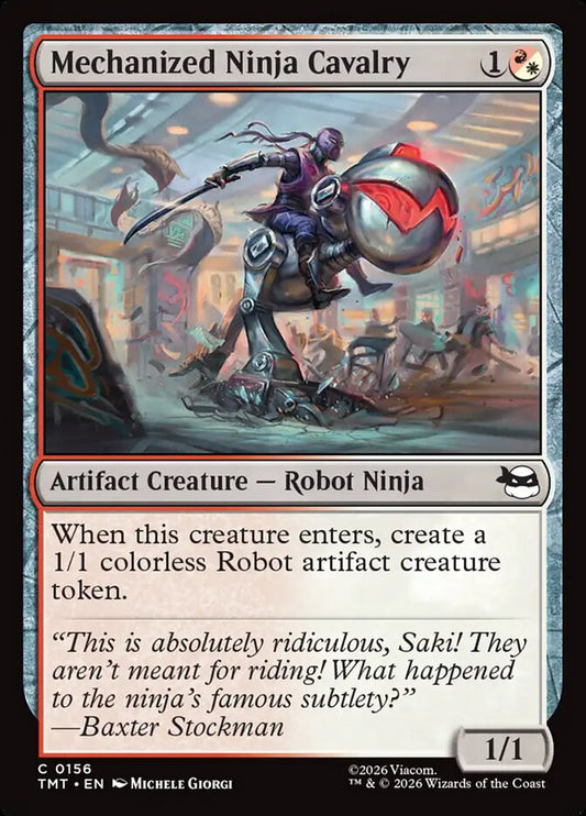TMT-156 Mechanized Ninja Cavalry | Common (EN)