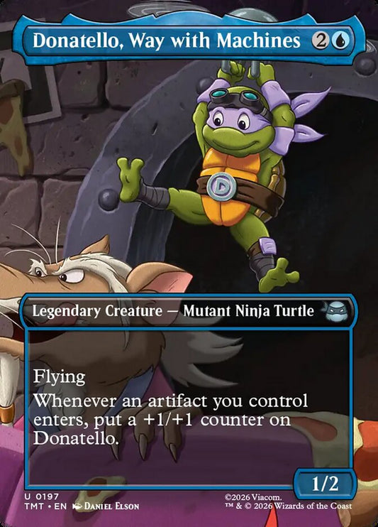 TMT-197 Donatello, Way with Machines | Uncommon (EN)