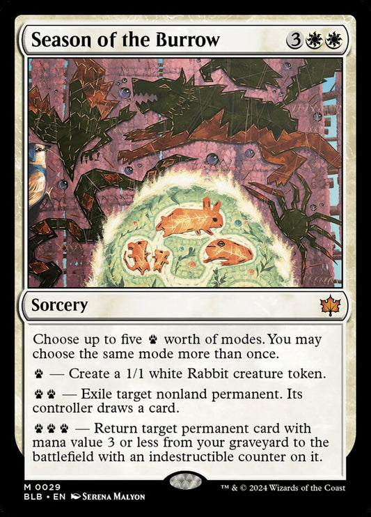 BLB-0029 | Season of the Burrow | EN  | - | Non-Foil