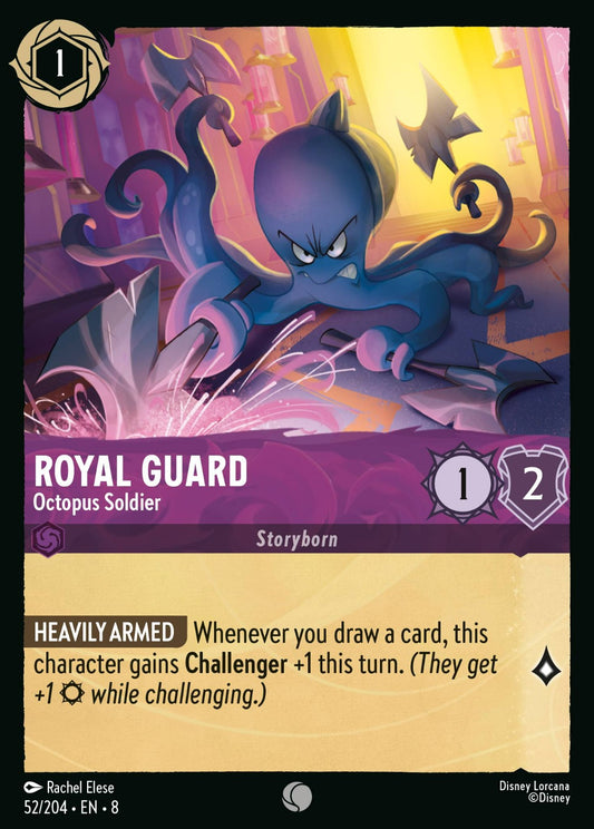 Set 8-052 | Royal Guard - Octopus Soldier | Common