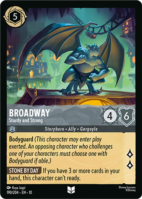 Set 10-190 | Broadway - Sturdy and Strong | Uncommon