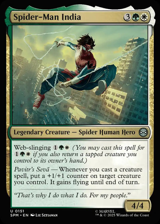 SPM-0151 | Spider-Man India | EN  | U | Non-Foil