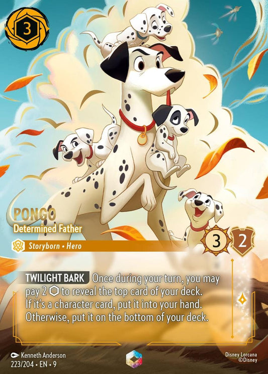 Set 9-223 | Pongo - Determined Father | Enchanted