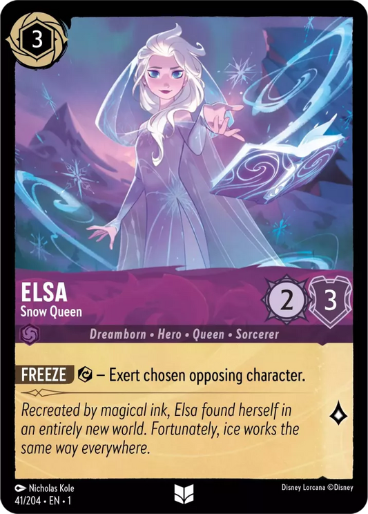 Set 1-041 | Elsa - Snow Queen |  Uncommon