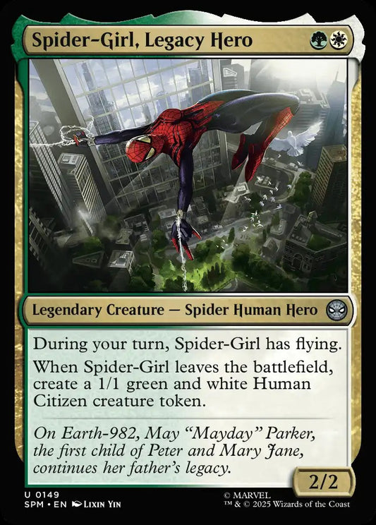SPM-0149 | Spider-Girl, Legacy Hero | EN  | U | Foil