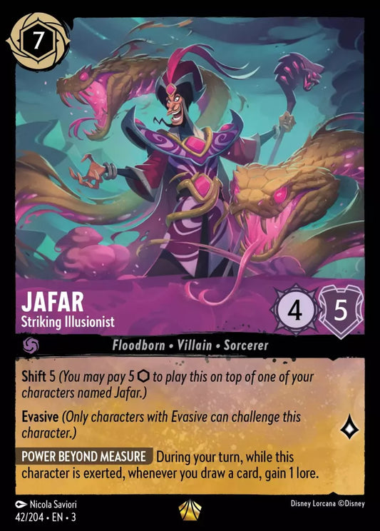 Set 3-042 | Jafar - Striking Illusionist | Legendary